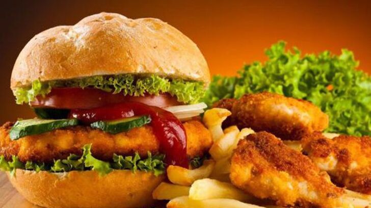 Вредна бърза храна